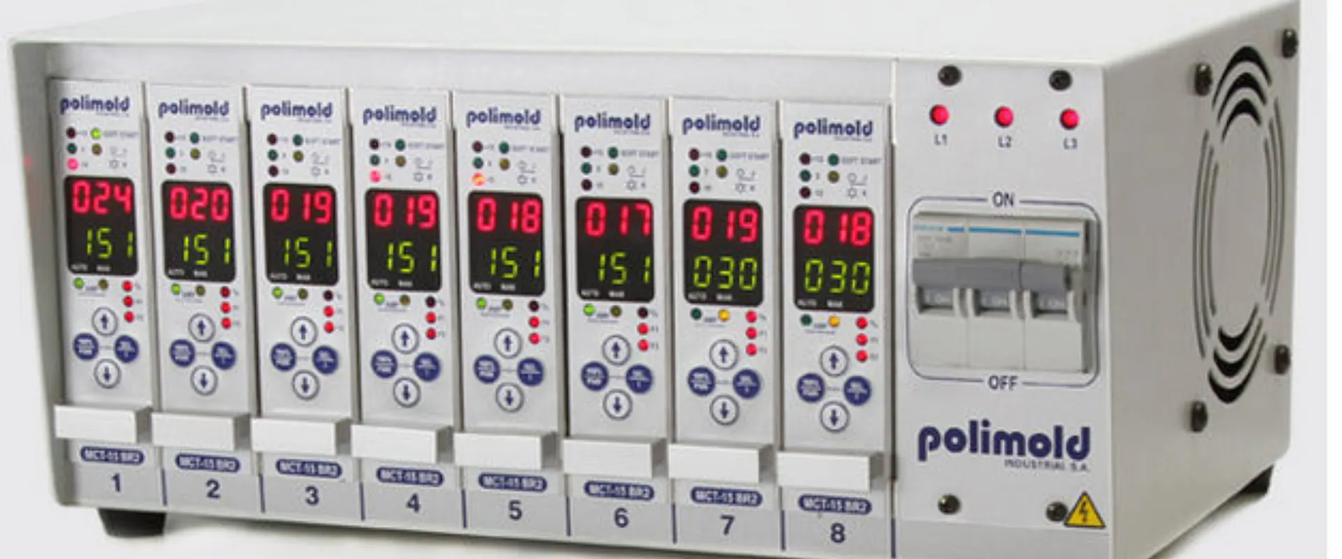 Controlador de temperatura para moldes de plástico
