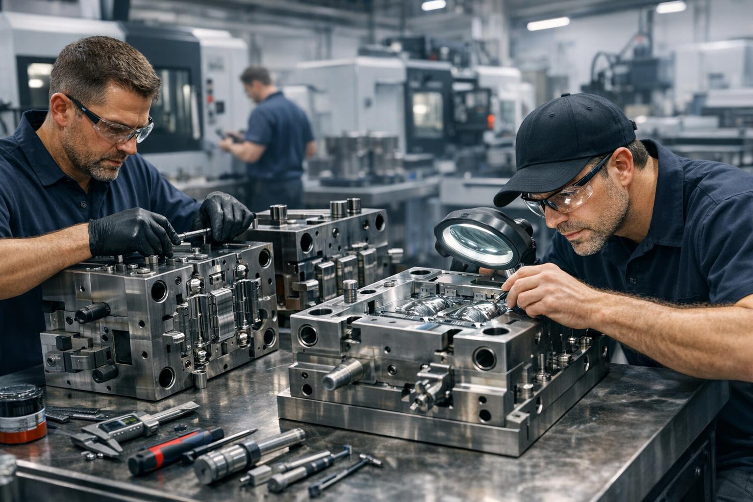 Cómo realizar el mantenimiento a moldes de inyección de plástico correctamente.jpg