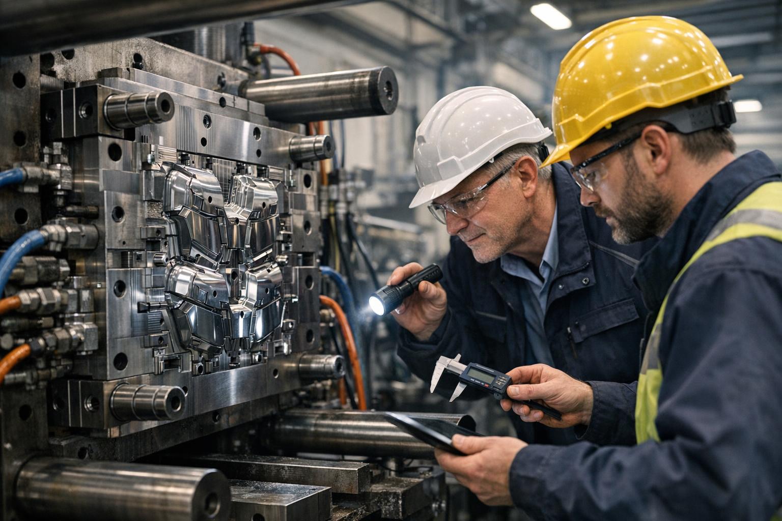 Guía de las partes de un molde de inyección de plástico industrial.jpg